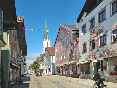 Die Umgebung um die Ferienwohnung