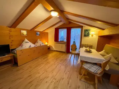Ein Bett oder Betten in einem Zimmer der Unterkunft Apartment Fricken by Interhome