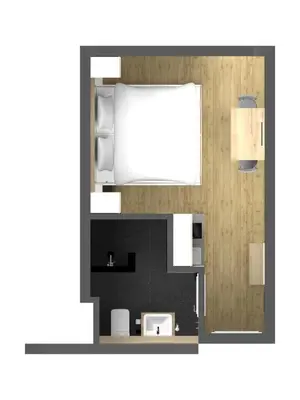 Grundriss der Unterkunft easy sleep Apartmenthotel