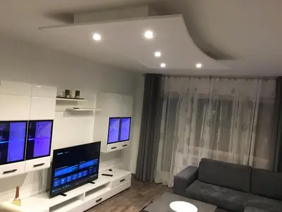 TV/Unterhaltungsangebot in der Unterkunft Augsburger Apartment