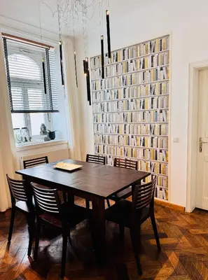 Grundriss der Unterkunft Asante-Design-Apartment Deluxe - very central