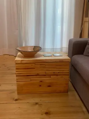 Ein Sitzbereich in der Unterkunft CaLegna Ferienchalet
