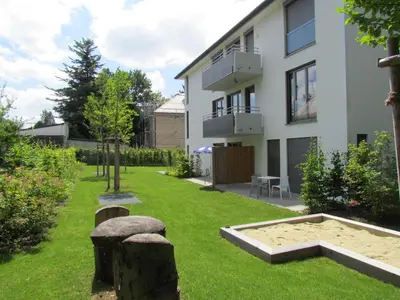 Ein Garten an der Unterkunft AMENITY-Garden-Apartments