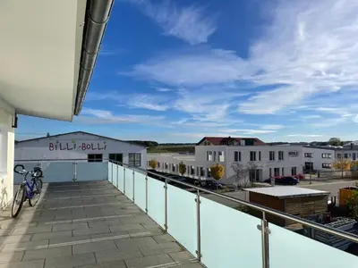 Das Gebäude in dem sich die Pension befindet