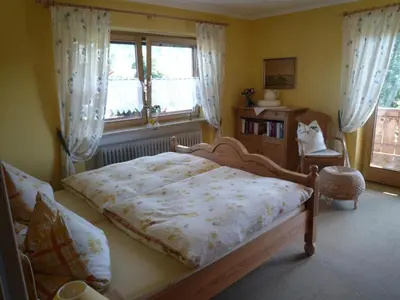 Ein Bett oder Betten in einem Zimmer der Unterkunft Landhaus Lotte