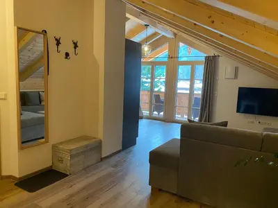 TV/Unterhaltungsangebot in der Unterkunft Ferienwohnung Schmetterer