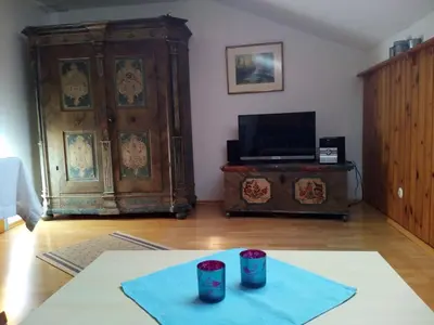 TV/Unterhaltungsangebot in der Unterkunft Haus Huber