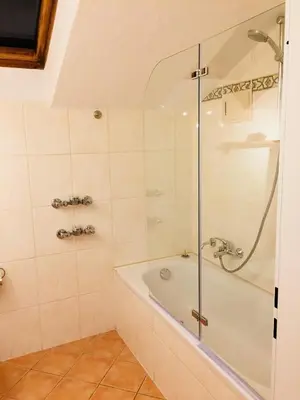 Ein Badezimmer in der Unterkunft Ferienwohnung Dhillon