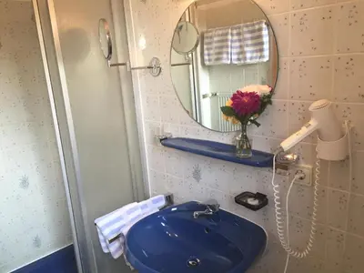 Ein Badezimmer in der Unterkunft Gästehaus Eder