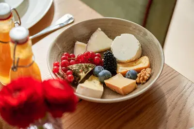 Essen im Hotel oder in der Nähe