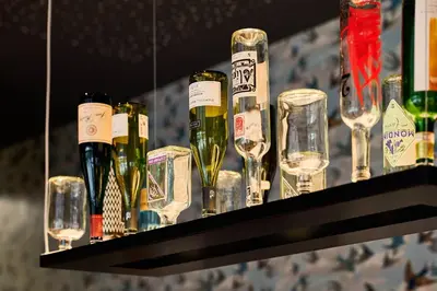 Getränke in der Unterkunft Parkhotel Rothof