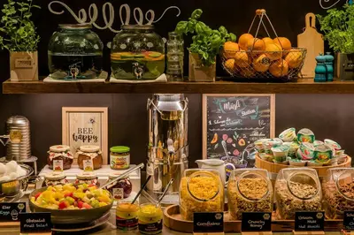Essen im Hotel oder in der Nähe