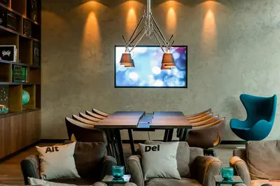 TV/Unterhaltungsangebot in der Unterkunft Motel One München-Parkstadt Schwabing