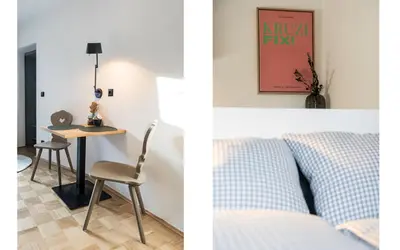 Ein Bett oder Betten in einem Zimmer der Unterkunft Das Nordberg Guesthouse