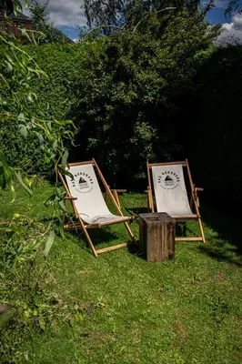 Ein Garten an der Unterkunft Das Nordberg Guesthouse