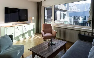 Ein Sitzbereich in der Unterkunft Das Nordberg Guesthouse