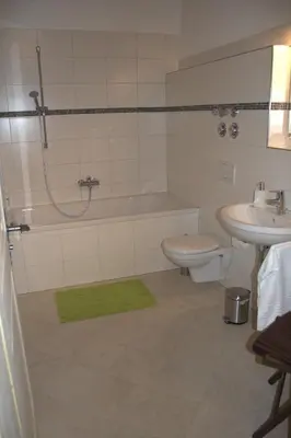 Ein Badezimmer in der Unterkunft Saliterhof
