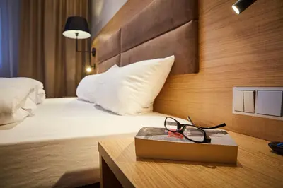 Ein Bett oder Betten in einem Zimmer der Unterkunft Bed&Breakfast Erber