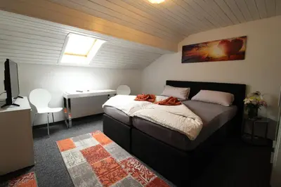 Ein Bett oder Betten in einem Zimmer der Unterkunft Zur Auszeit