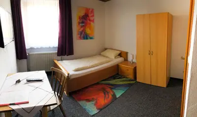 Ein Bett oder Betten in einem Zimmer der Unterkunft Zur Auszeit