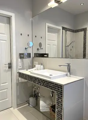 Ein Badezimmer in der Unterkunft Palazzo Exclusiv Appartment