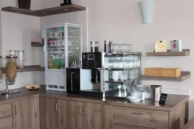 Kaffee-/Teezubehör in der Unterkunft Hotel Alex