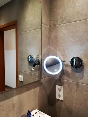 Ein Badezimmer in der Unterkunft Apparthotel Garni Superior Simsseeblick
