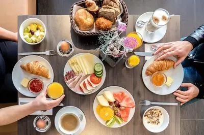 Essen im Hotel oder in der Nähe