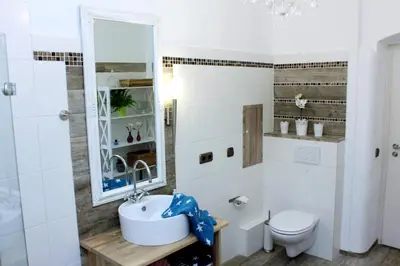 Ein Badezimmer in der Unterkunft Ultra Alpes Ludwig Suite
