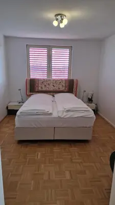 Ein Bett oder Betten in einem Zimmer der Unterkunft Pegasus Penthouse