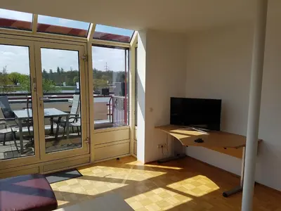 TV/Unterhaltungsangebot in der Unterkunft Pegasus Penthouse