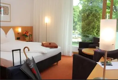 Ein Bett oder Betten in einem Zimmer der Unterkunft Hotel Don Bosco