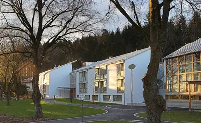 Das Gebäude in dem sich das Hotel befindet