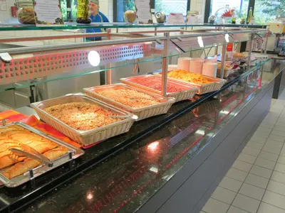 Essen im Hostel oder in der Nähe
