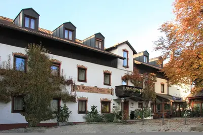 Das Gebäude in dem sich das Hotel befindet