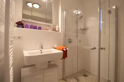 Ein Badezimmer in der Unterkunft Pearl Royale