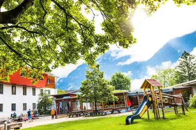 Naturlandschaft in der Nähe des Hostels