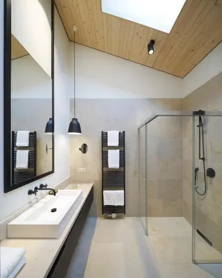 Ein Badezimmer in der Unterkunft Das Tegernsee