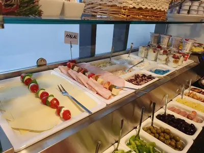 Essen im Hotel oder in der Nähe