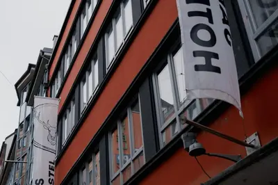 Das Gebäude in dem sich das Hostel befindet