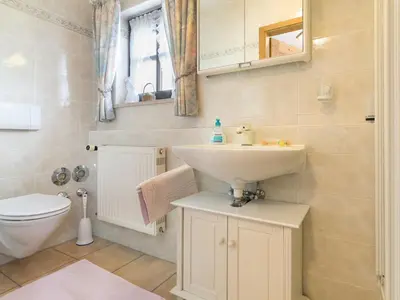 Ein Badezimmer in der Unterkunft Ferienwohnungen Blos
