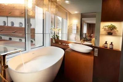 Ein Badezimmer in der Unterkunft BEYOND by Geisel
