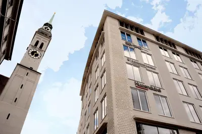 Das Gebäude in dem sich das Hotel befindet