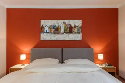 Ein Bett oder Betten in einem Zimmer der Unterkunft sleepIN