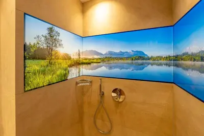 Naturlandschaft in der Nähe der Ferienwohnung