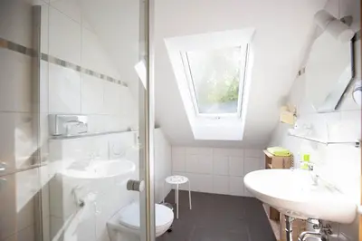 Ein Badezimmer in der Unterkunft Gasthaus und Hotel Göttler Josef
