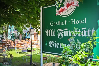 Ein Zertifikat, Auszeichnung, Logo oder anderes Dokument, das in der Unterkunft Gasthaus - Hotel Alt Fürstätt ausgestellt ist