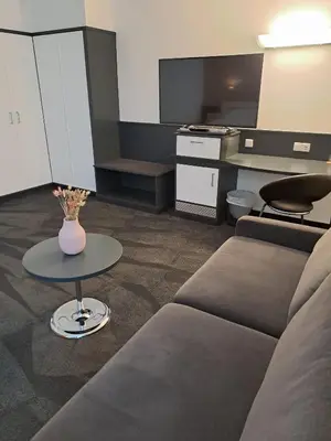 Küche/Küchenzeile in der Unterkunft Hotel & Apart4you