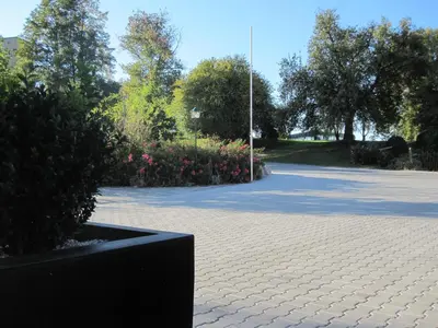 Ein Garten an der Unterkunft Landgasthof & Landhotel Wild
