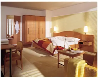 Ein Bett oder Betten in einem Zimmer der Unterkunft Landgasthof & Landhotel Wild
